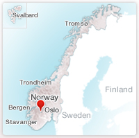 Hardangervidda geplaatst in Noorwegen